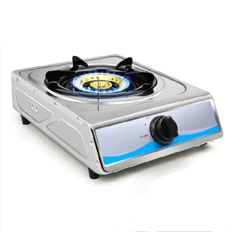 COCINA DE GAS ACERO INOXIDABLE RUDENKOV 1 HORNILLA