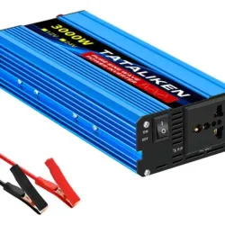 INVERSOR DE ONDA PURA 3000W + CARGADOR 12V