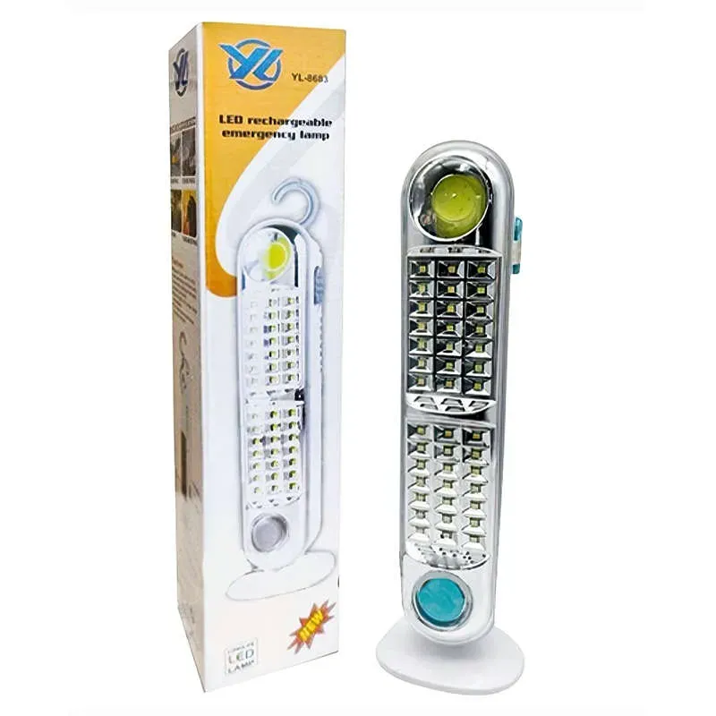 LÁMPARA RECARGABLE LED YL CON PANEL SOLAR
