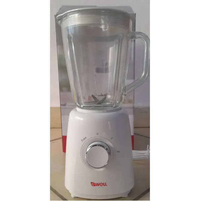LICUADORA GWELL CON JARRA PLÁSTICA 1.5L + PICADOR