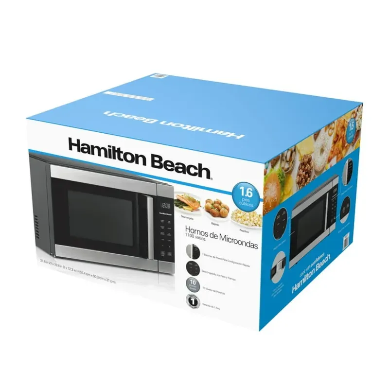 MICROONDAS HAMILTON BEACH 1.6 PIES