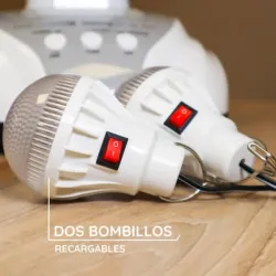 SET DE 2 BOMBILLOS LED