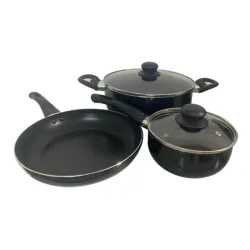 SET DE CALDEROS DE INDUCCIÓN MILEXUS 5 PIEZAS 