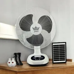VENTILADOR RECARGABLE DE MESA JMD 12"