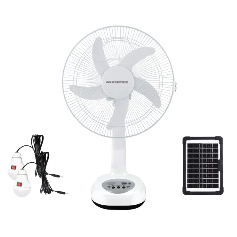VENTILADOR RECARGABLE DE MESA PREMIER 16"