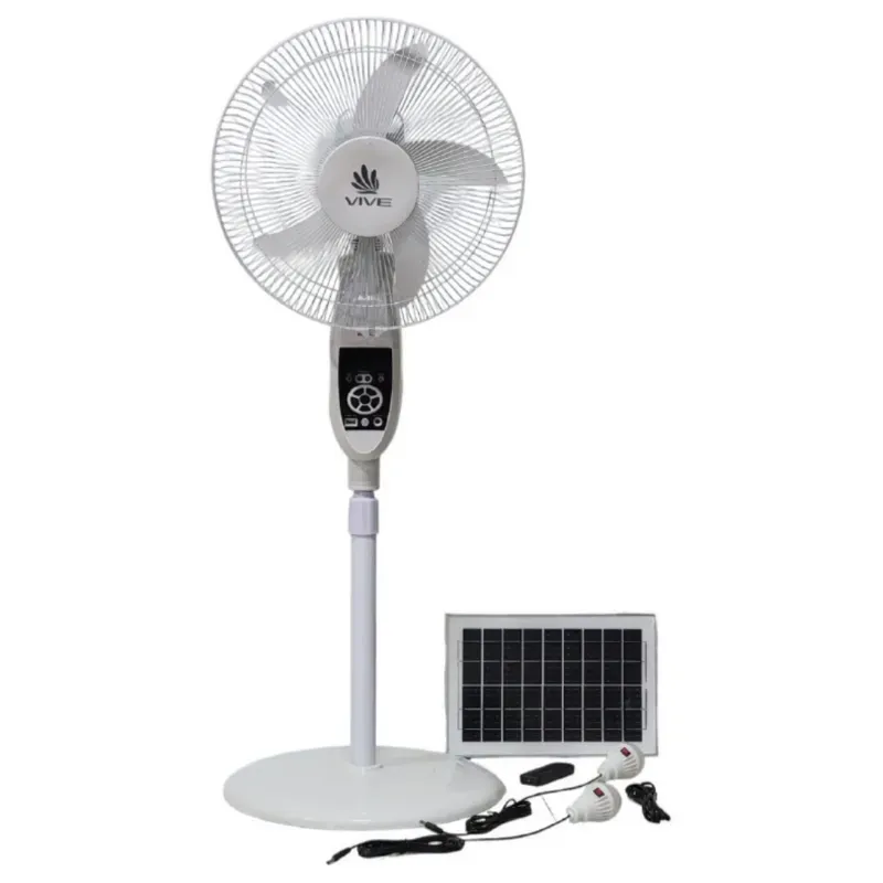 VENTILADOR RECARGABLE DE PEDESTAL VIVE 16" 9 VELOCIDADES 