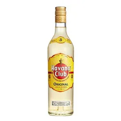 Botella de Ron Añejo 3 Años