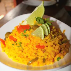 Arroz con Camarrones