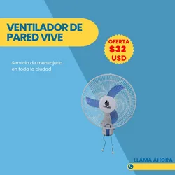 Ventilador de pared