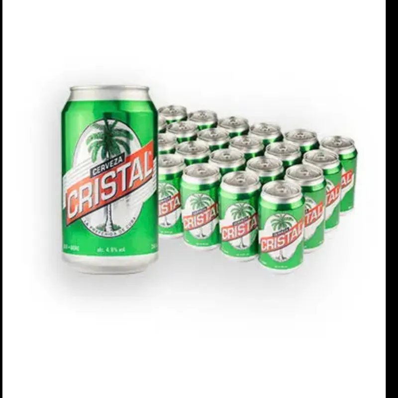 Cerveza Cristal de Lata 