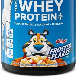 Whey protein 100% plus x Kelloggs 