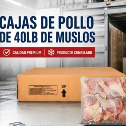 Cajas de pollo 40libras