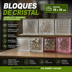 Bloques de cristal