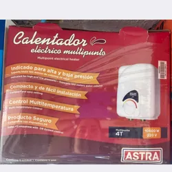 Calentador Eléctrico  4T Fácil instalación.