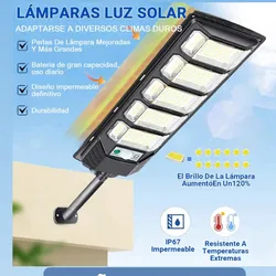 Lámparas Solares Led para Exterior