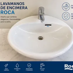 Lavamanos encimera Roca