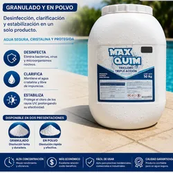 Tricloro granulado y en polvo 50 kg