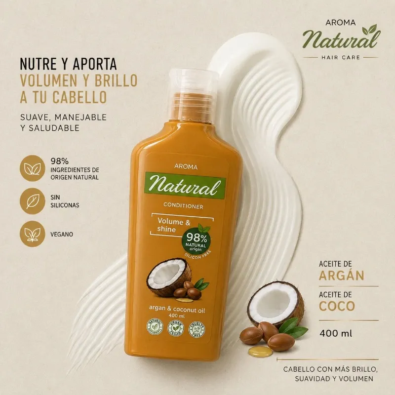 Aroma Natural Conditioner Volume & Shine