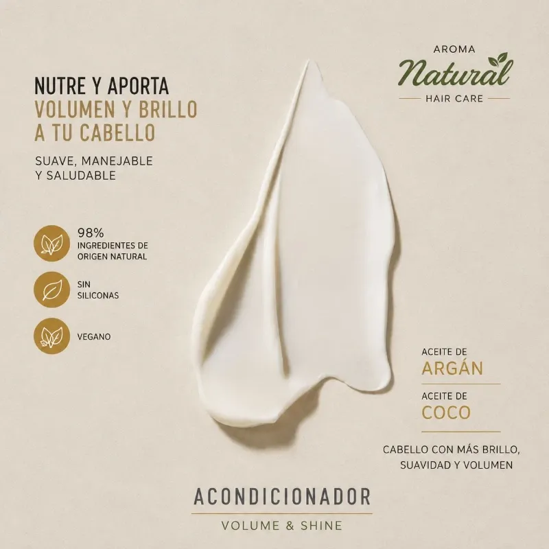 Aroma Natural Conditioner Volume & Shine