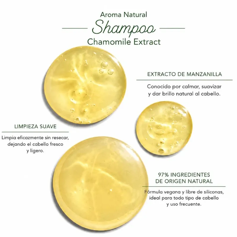 Aroma Natural Shampoo Chamomile Extract