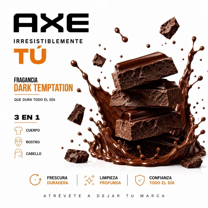 AXE Dark Temptation 3 en 1