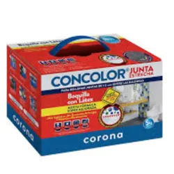 Cemento Blanco 5kg CONCOLOR JUNTA ESTRECHA  CORONA