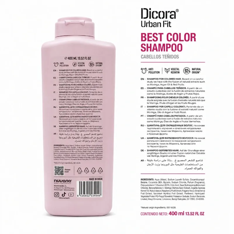 Dicora Urban Fit Best Color Shampoo
