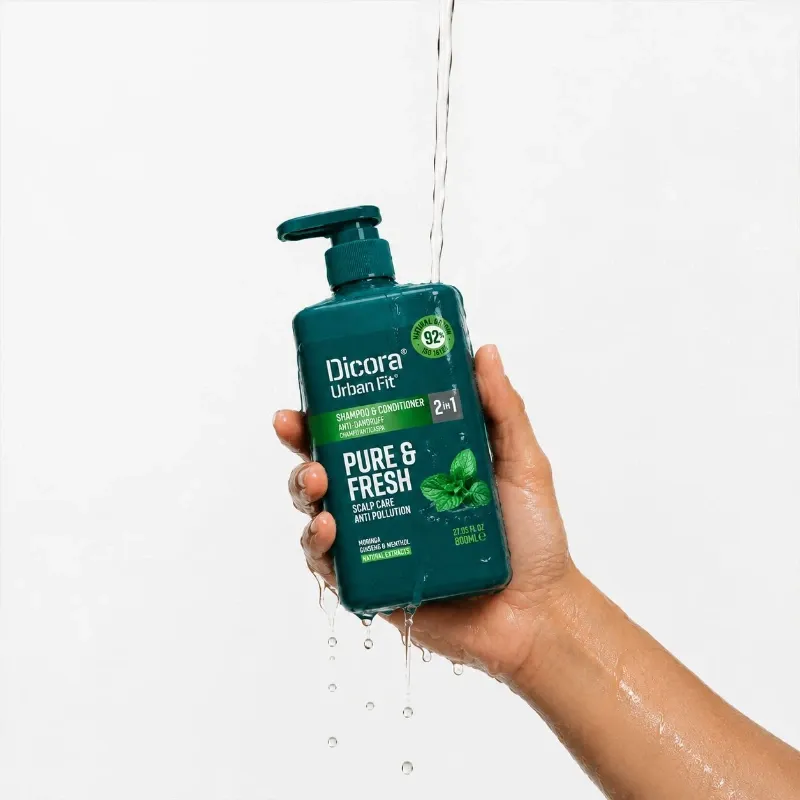 Dicora Urban Fit Pure & Fresh 2 en 1 Shampoo & Conditioner
