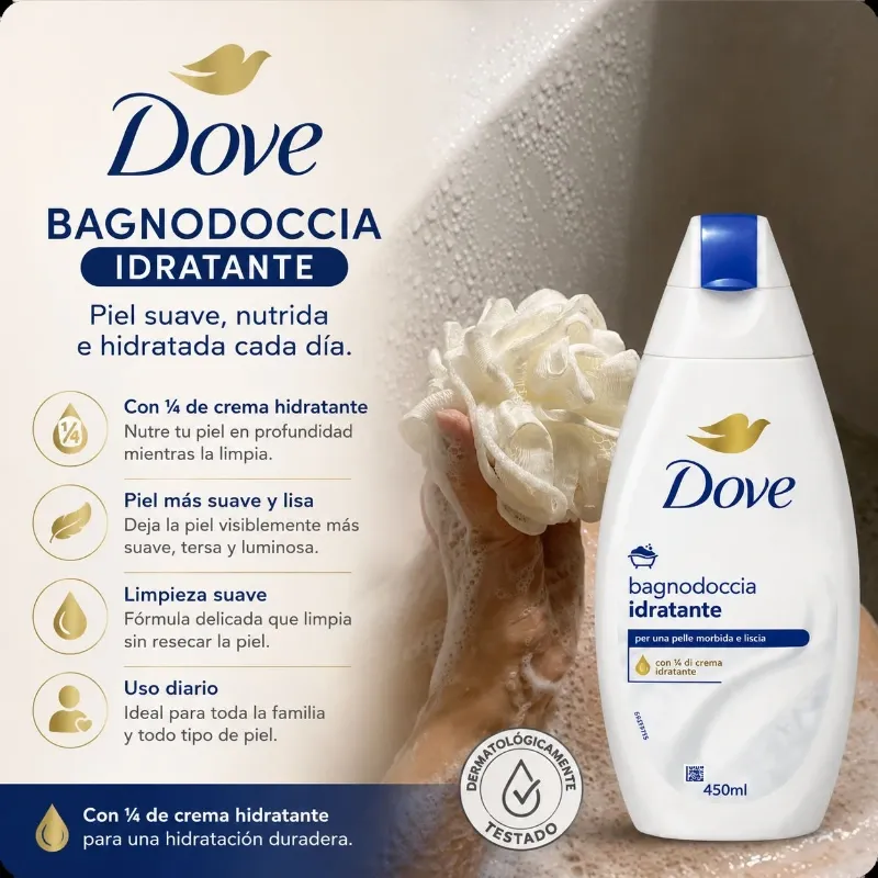 Dove Bagnodoccia Idratante