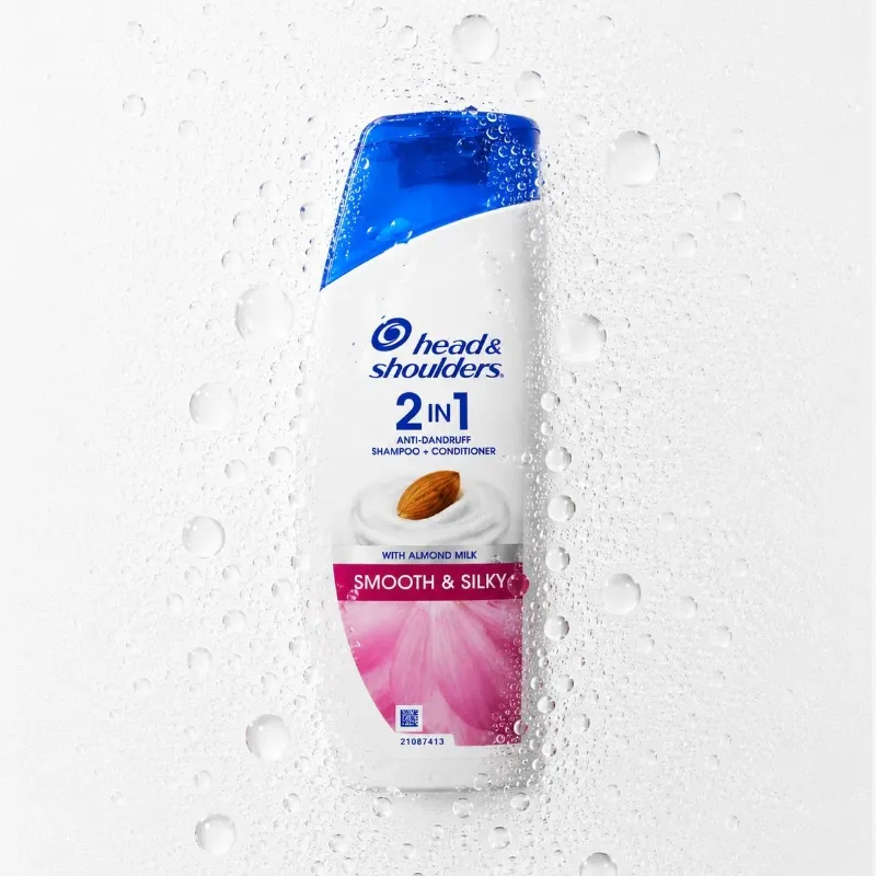 Head & Shoulders 2 en 1 Smooth & Silky con Leche de Almendras