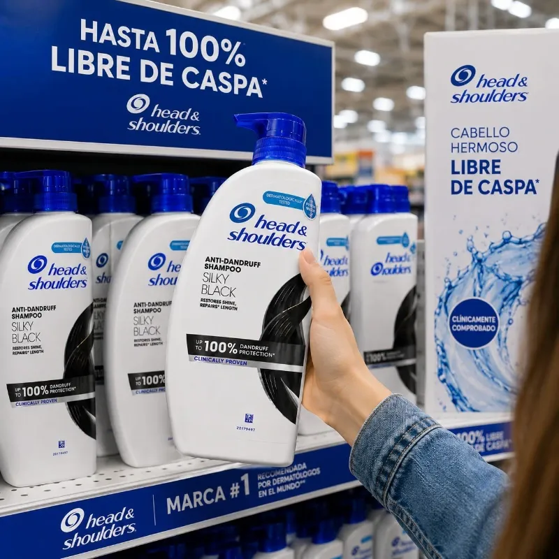 Head & Shoulders Silky Black Shampoo Anticaspa
