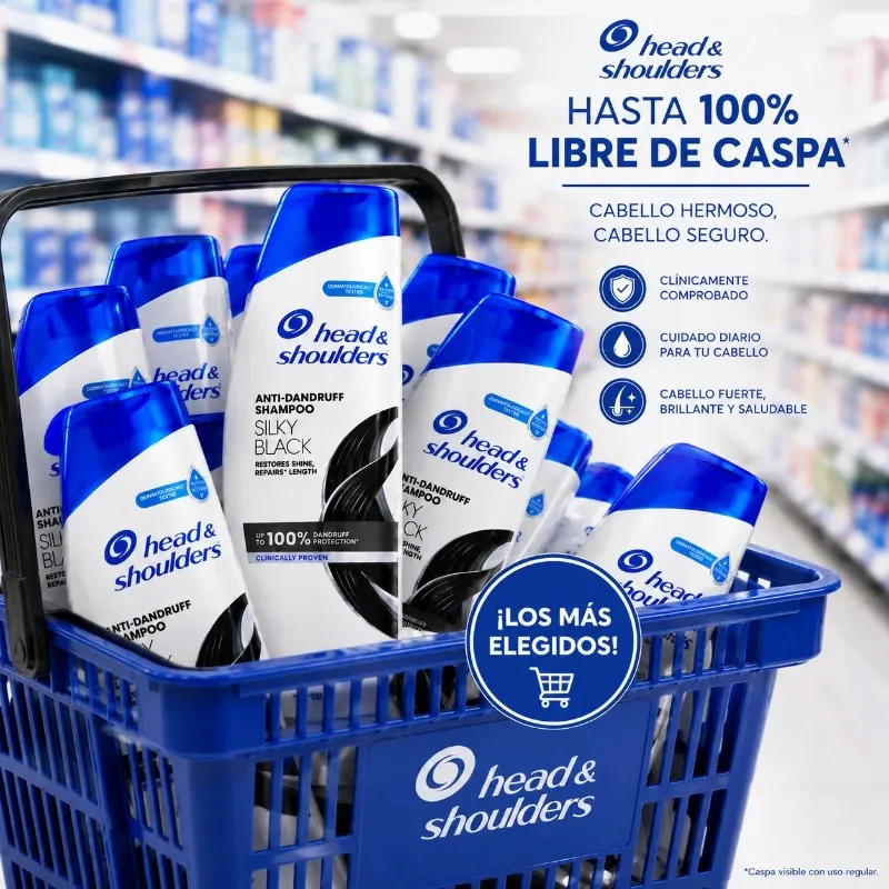 Head & Shoulders Silky Black Shampoo
