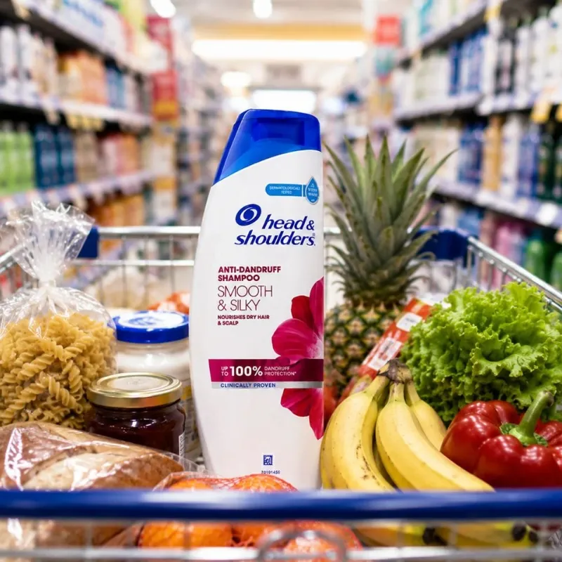 HEAD & SHOULDERS SMOOTH & SILKY SHAMPOO ANTICASPA