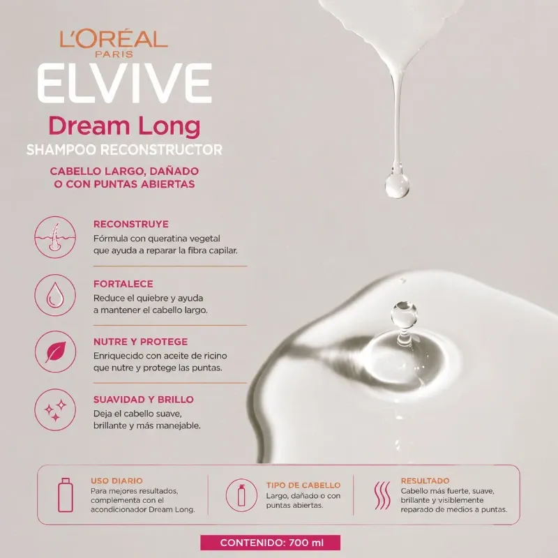L’Oréal Paris Elvive Dream Long Shampoo Reconstructor