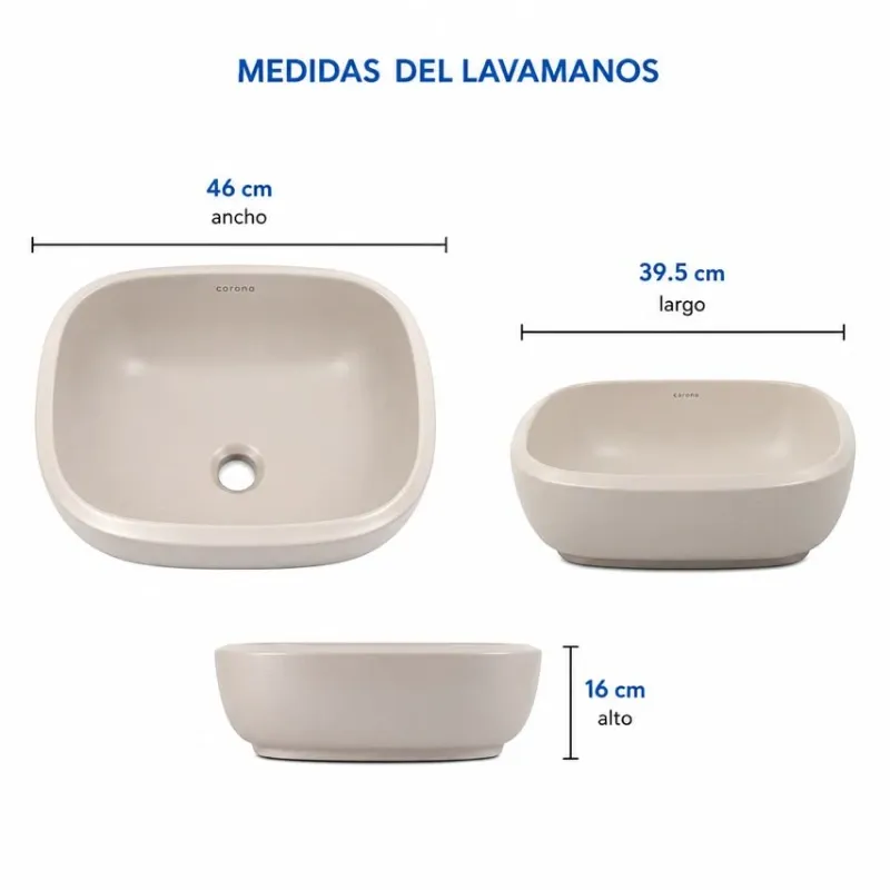 Lavamanos Cascade Vessel Mate Arena