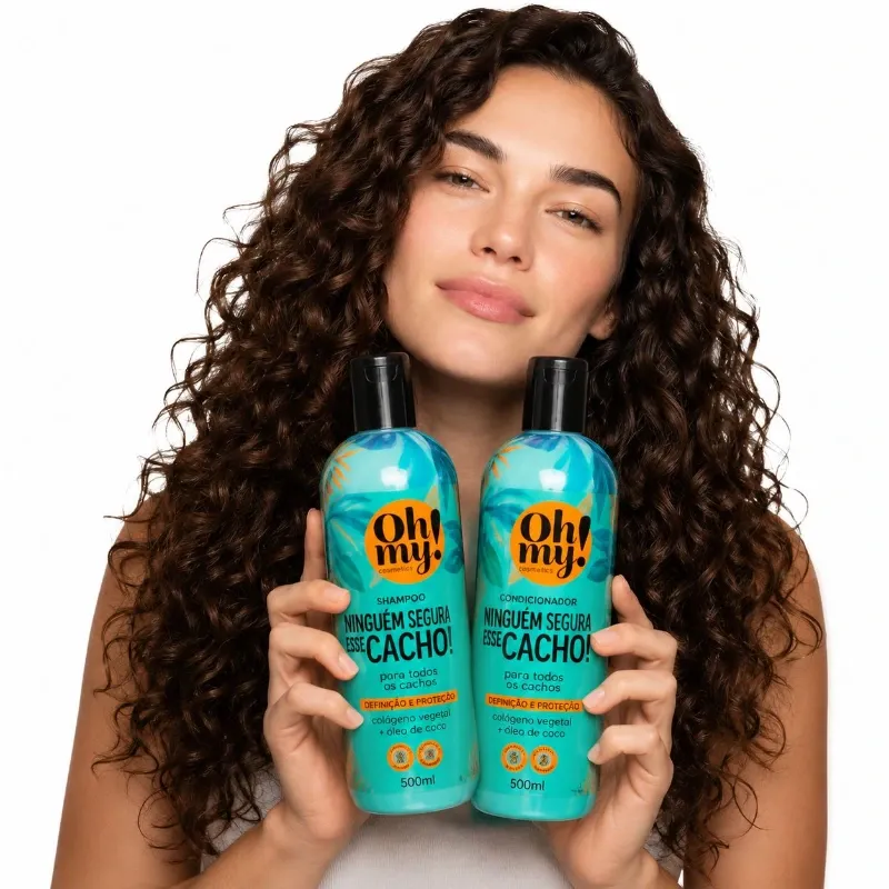 Oh My! Ninguém Segura Esse Cacho! Shampoo Nutrição e Definição