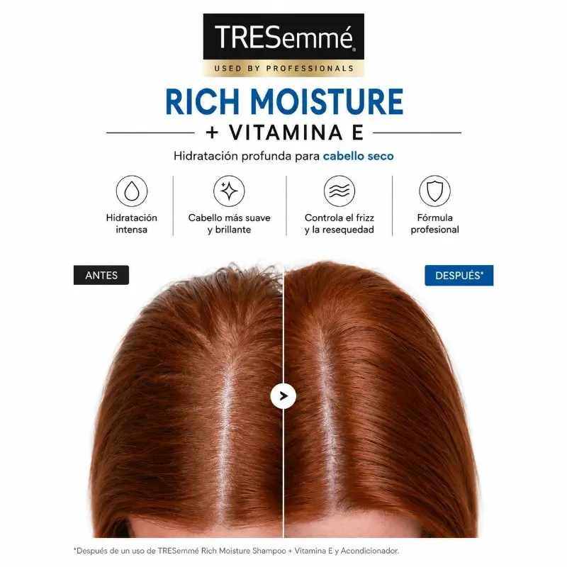 TRESemmé Rich Moisture Shampoo + Vitamina E
