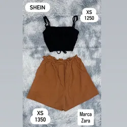 Blusa Top y Short
