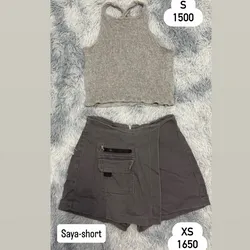 Blusa y Saya short