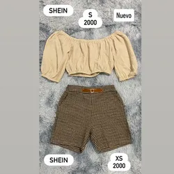 Blusa y short