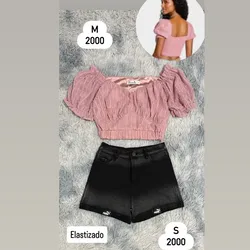 Blusa y short