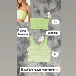 Blusas Tops