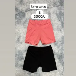 Licras cortas