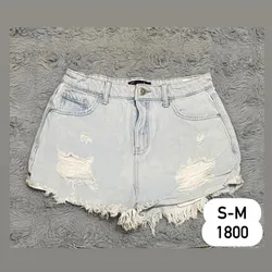 Short de mezclilla
