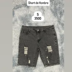 Short de mezclilla