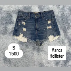 Short de mezclilla