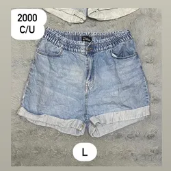 Short de mezclilla