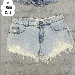 Short de mezclilla