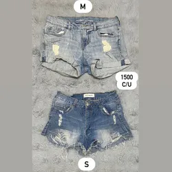 Shorts de mezclilla