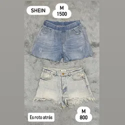 Shorts de mezclilla